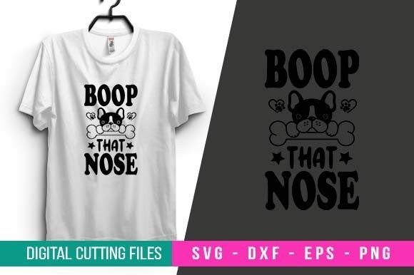 Boop That Nose SVG Design