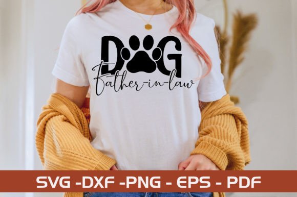 Dog Father-in-law SVG Design