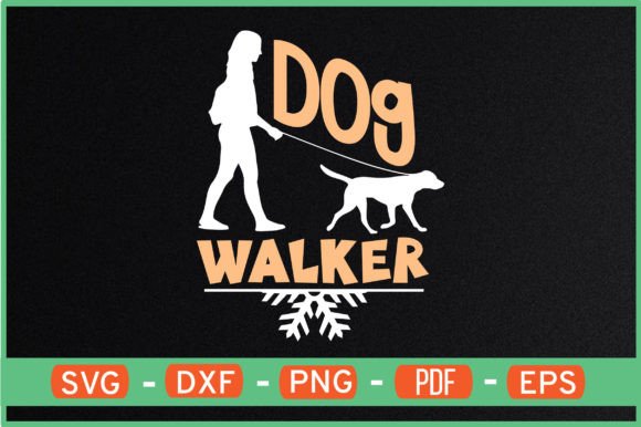 Walking the Line: Evaluating Dog Walker T-Shirt Designs Svg